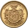 Szwecja, Oskar II, 10 koron 1901 - 3