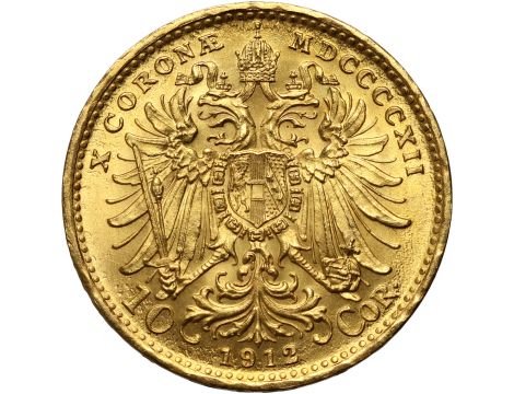 Austria, Franciszek Józef I, 10 koron 1912, Nowe bicie - 2