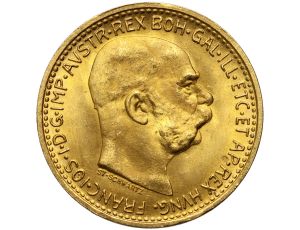 4940. Austria, Franciszek Józef I, 10 koron 1912, Nowe bicie