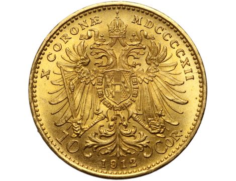 Austria, Franciszek Józef I, 10 koron 1912, Nowe bicie - 2