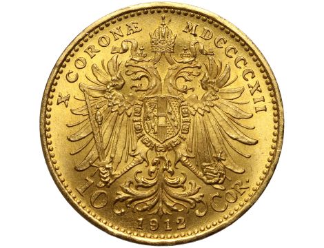 Austria, Franciszek Józef I, 10 koron 1912, Nowe bicie - 2