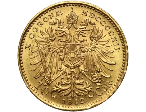 Austria, Franciszek Józef I, 10 koron 1912, Nowe bicie - 2