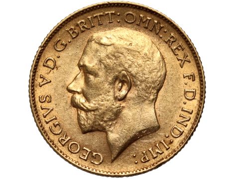 Wielka Brytania, Jerzy V, 1/2 suwerena 1912