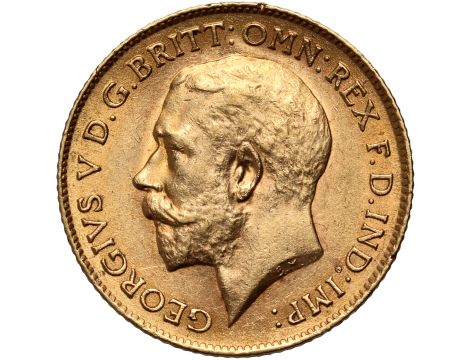 4947. Wielka Brytania, Jerzy V, 1/2 suwerena 1914