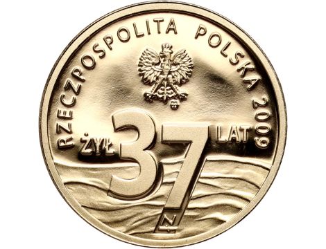 Polska, 37 złotych 2009, Ksiądz Jerzy Popiełuszko - 3
