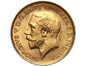 Wielka Brytania, Jerzy V, 1/2 suwerena 1913