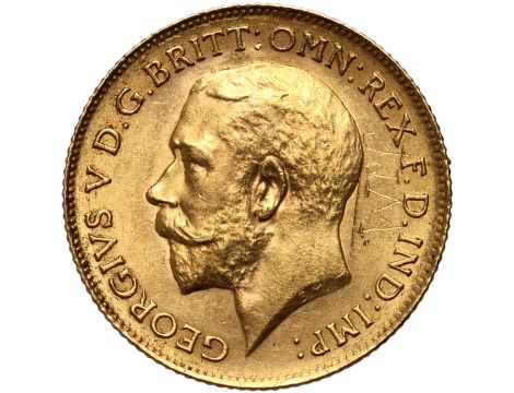 Wielka Brytania, Jerzy V, 1/2 suwerena 1913