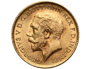 Wielka Brytania, Jerzy V, 1/2 suwerena 1914