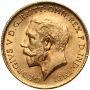 Wielka Brytania, Jerzy V, 1/2 suwerena 1914 - 2