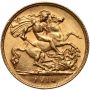 Wielka Brytania, Jerzy V, 1/2 suwerena 1914 - 3