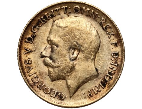 Wielka Brytania, Jerzy V, 1/2 suwerena 1914