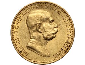Austria, Franciszek Józef I, 10 koron 1908, Jubileusz