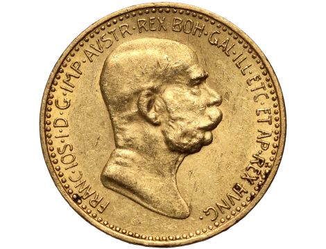 Austria, Franciszek Józef I, 10 koron 1908, Jubileusz
