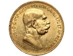 Austria, Franciszek Józef I, 10 koron 1908, Jubileusz