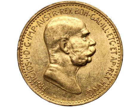 Austria, Franciszek Józef I, 10 koron 1908, Jubileusz