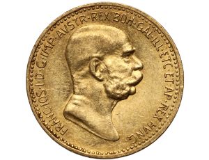 Austria, Franciszek Józef I, 10 koron 1908, Jubileusz