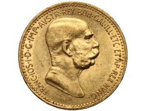 Austria, Franciszek Józef I, 10 koron 1908, Jubileusz