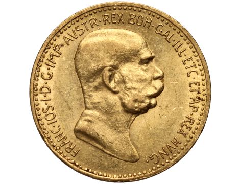 Austria, Franciszek Józef I, 10 koron 1908, Jubileusz