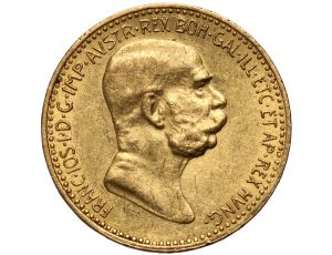 Austria, Franciszek Józef I, 10 koron 1908, Jubileusz