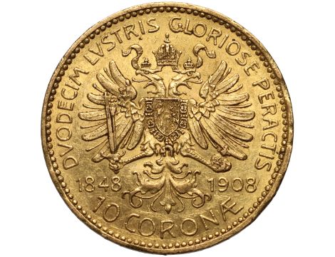 Austria, Franciszek Józef I, 10 koron 1908, Jubileusz - 2