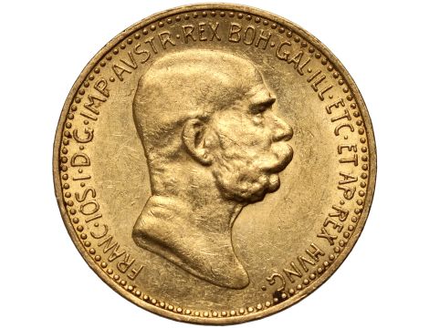 Austria, Franciszek Józef I, 10 koron 1908, Jubileusz