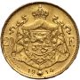 Belgia, Albert I, 20 franków 1914, Des Belges - 3