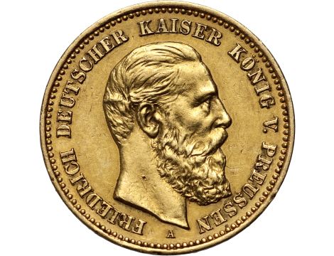 Niemcy, Prusy, Fryderyk III, 10 marek 1888 A, Berlin