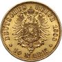 Niemcy, Prusy, Fryderyk III, 10 marek 1888 A, Berlin - 3
