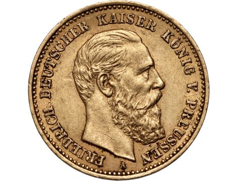 Niemcy, Prusy, Fryderyk III, 10 marek 1888 A, Berlin