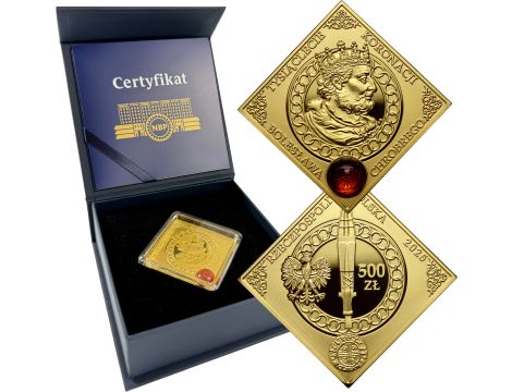 Polska, 500 złotych 2025, Tysiąclecie koronacji Bolesława Chrobrego