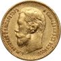 4988. Rosja, Mikołaj II, 5 rubli 1898 (AG) - 2