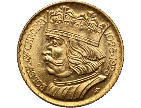 4997. Polska, II RP, 10 złotych 1925, Bolesław Chrobry