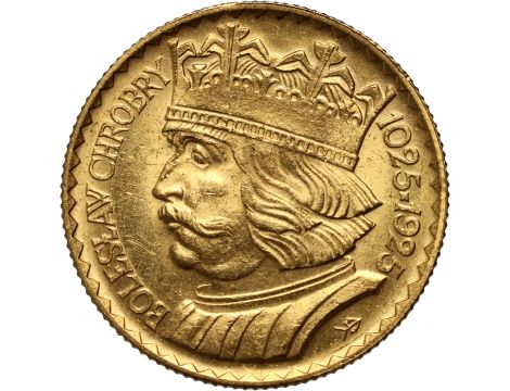4998. Polska, II RP, 20 złotych 1925, Bolesław Chrobry