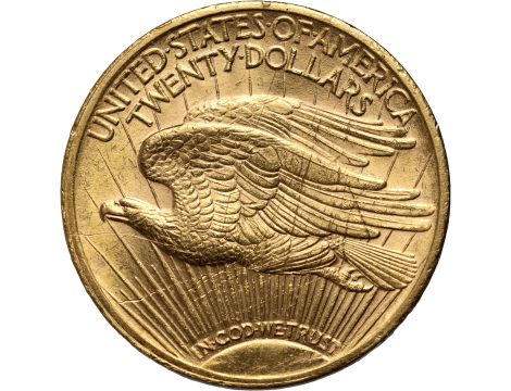 5000. USA, 20 dolarów 1923, Filadelfia, Saint-Gaudens - 2