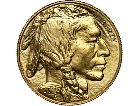 5001. USA, 50 dolarów 2025, Bizon, 1 uncja złota