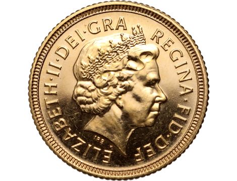 5002. Wielka Brytania, Elżbieta II, 1/2 suwerena 2000 - 2