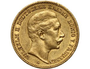 Niemcy, Prusy, Wilhelm II, 20 marek 1892 A, Berlin