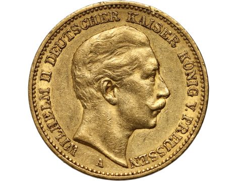 5003. Niemcy, Prusy, Wilhelm II, 20 marek 1892 A, Berlin