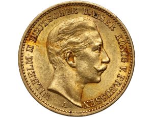 Niemcy, Prusy, Wilhelm II, 20 marek 1897 A, Berlin