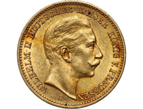 5004. Niemcy, Prusy, Wilhelm II, 20 marek 1897 A, Berlin