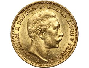 Niemcy, Prusy, Wilhelm II, 20 marek 1901 A, Berlin