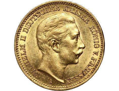 5005. Niemcy, Prusy, Wilhelm II, 20 marek 1901 A, Berlin