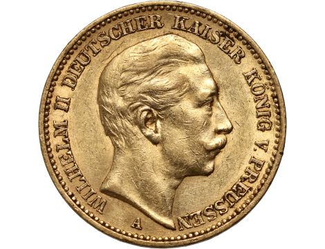 5006. Niemcy, Prusy, Wilhelm II, 20 marek 1901 A, Berlin