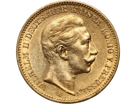 5007. Niemcy, Prusy, Wilhelm II, 20 marek 1897 A, Berlin