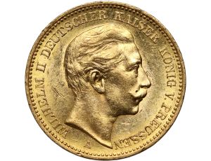 Niemcy, Prusy, Wilhelm II, 20 marek 1898 A, Berlin