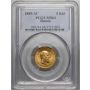 5016. Rosja, Aleksander III, 5 rubli 1889 (AG), PCGS MS64 - 2