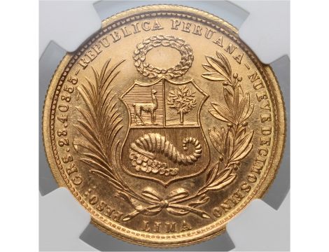 5017. Peru, 50 soli 1962/52, NGC MS66 - 3