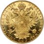 5036. Austria, Franciszek Józef I, 4 dukaty 1915, Czworak, Nowe bicie - 3