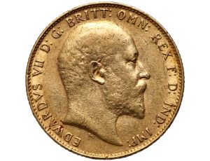 5039. Wielka Brytania, Edward VII, suweren 1907, Londyn