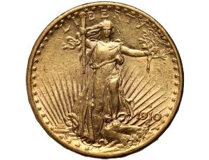 5057. USA, 20 dolarów 1910 S, San Francisco, Saint-Gaudens
